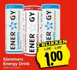 Vomar Voordeelmarkt Slammers Energy Drink aanbieding