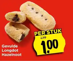Vomar Voordeelmarkt Gevulde Longdot Hazelnoot aanbieding