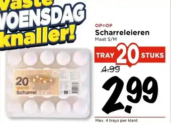 Vomar Voordeelmarkt Scharreleieren aanbieding