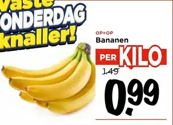 Vomar Voordeelmarkt Bananen aanbieding