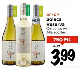 Vomar Voordeelmarkt Soleca Reserva aanbieding
