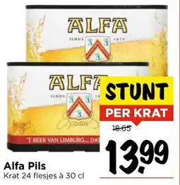 Vomar Voordeelmarkt Alfa Pils aanbieding