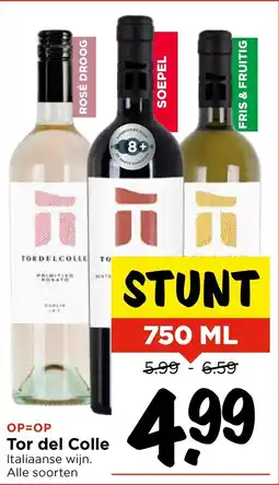 Vomar Voordeelmarkt Tor del Colle aanbieding