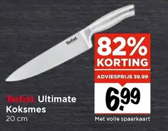 Vomar Voordeelmarkt Tefal ultimate koksmes aanbieding