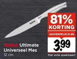 Vomar Voordeelmarkt Tefal Ultimate Universeel Mes aanbieding