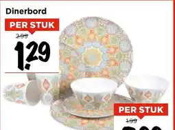 Vomar Voordeelmarkt Dinerbord aanbieding