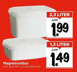 Vomar Voordeelmarkt Magnetronbox aanbieding