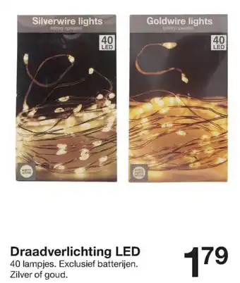 Zeeman Draadverlichting LED aanbieding