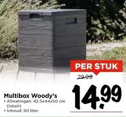 Vomar Voordeelmarkt Multibox Woody's aanbieding