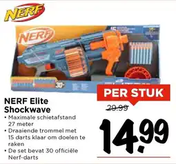 Vomar Voordeelmarkt NERF Elite Shockwave aanbieding