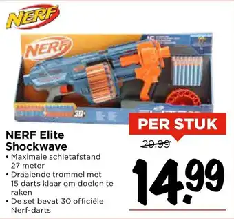 Vomar Voordeelmarkt NERF Elite Shockwave aanbieding