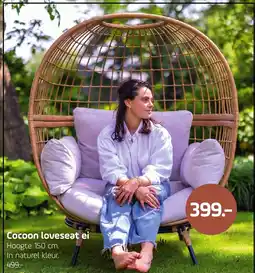 Coppelmans Cocoon loveseat ei aanbieding