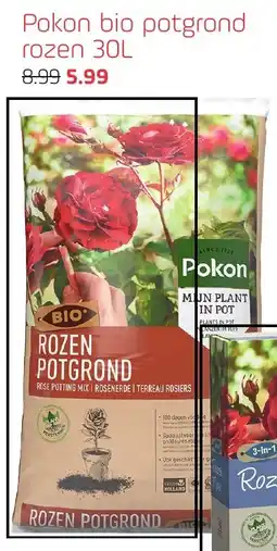 Coppelmans Pokon bio potgrond rozen aanbieding