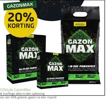 Coppelmans Ecostyle Gazonmax aanbieding