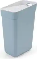 Bol.com Curver Ready to Collect Prullenbak - 30 liter - Blauw/Lichtgrijs aanbieding