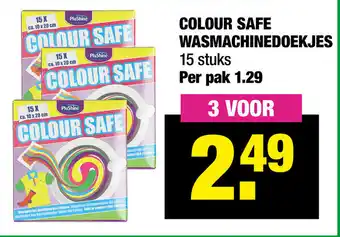 Big Bazar Colour Safe Wasmachinedoekjes 15st aanbieding