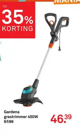 Karwei Gardena grastrimmer 450W aanbieding
