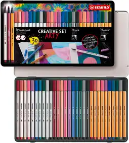 Amazon STABILO Arty Kreativ Set 30er aanbieding