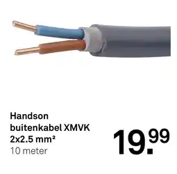 Karwei Handson buitenkabel XMVK 2x2.5 mm² aanbieding
