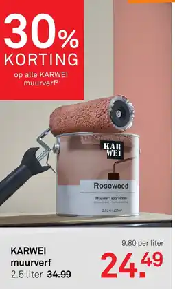 Karwei Karwei muurverf aanbieding