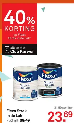 Karwei Flexa Strak in de Lak aanbieding