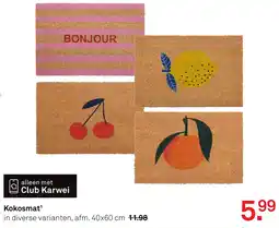 Karwei Kokosmat aanbieding