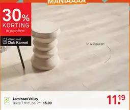Karwei Laminaat Valley aanbieding
