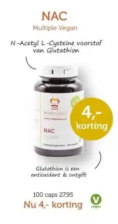 De Rode Pilaren NAC aanbieding