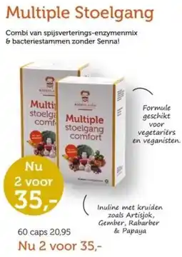 De Rode Pilaren Multiple Stoelgang aanbieding