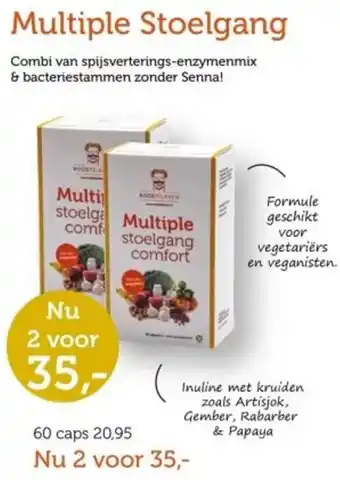 De Rode Pilaren Multiple Stoelgang aanbieding