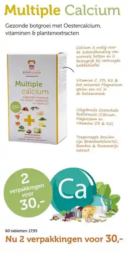 De Rode Pilaren Multiple Calcium aanbieding
