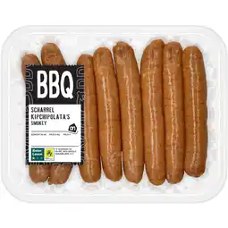 Albert Heijn AH BBQ scharrel kipchipolata's smokey aanbieding