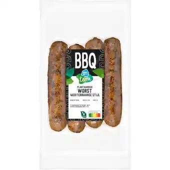 Albert Heijn AH Terra Plantaardige worst mediterraanse stijl aanbieding