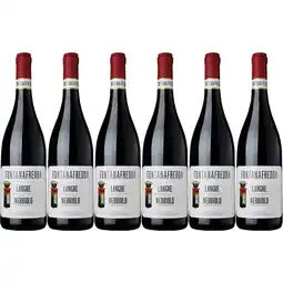 Albert Heijn Fontanafredda Nebbiolo langhe 6 flessen aanbieding