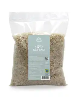 De Online Drogist Mattisson HealthStyle Gedroogde Keltisch Zout 1KG aanbieding