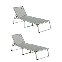 ANWB Travellife Como Ligbed set van 2 Groen aanbieding