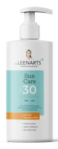 De Online Drogist Drs Leenarts Sun Care SPF30 Normale Gevoelige Huid Parfumvrij 1LT aanbieding