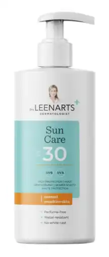 De Online Drogist Drs Leenarts Sun Care SPF30 Normale Gevoelige Huid Parfumvrij 1LT aanbieding