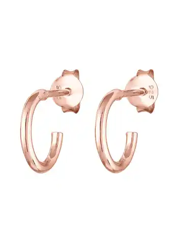 Douglas Elli Dames Tijdloze Creolen Basic Must-Have Trend van 925 Sterling Zilver aanbieding