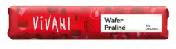 De Online Drogist Vivani Chocoladereep Wafer Praliné 40GR aanbieding