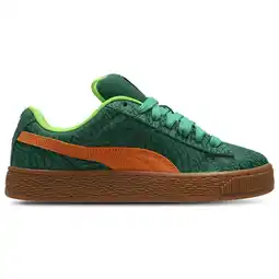 Foot Locker Puma Suede Unisex Schoenen - Groen - Maat: 37.5 - Suède - Foot Locker aanbieding