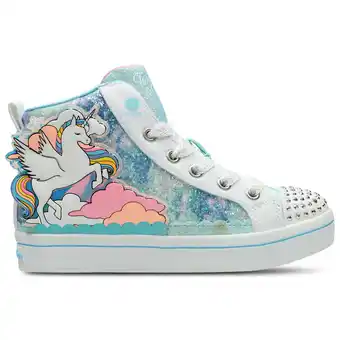 Foot Locker Skechers Twi-lites 2.0 Unisex Schoenen - Blauw - Maat: 32.5 - Synthetisch - Foot Locker aanbieding