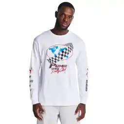 Foot Locker Puma Classics Heren T-shirts - Wit - Maat: XS - Katoen Jersey - Foot Locker aanbieding