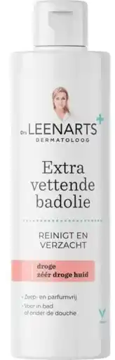 De Online Drogist Drs Leenarts Extra Vettende Badolie Zeer Droge Huid 200ML aanbieding