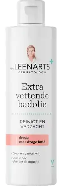 De Online Drogist Drs Leenarts Extra Vettende Badolie Zeer Droge Huid 200ML aanbieding