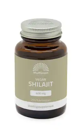 De Online Drogist Mattisson HealthStyle Shilajit capsules 60CP aanbieding