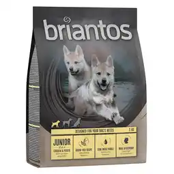 Zooplus 4kg Briantos Junior Droogvoer voor Honden: Eend & Aardappel (graanvrij) aanbieding
