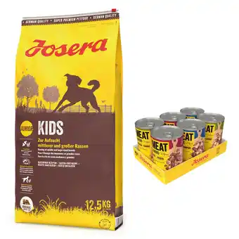 Zooplus 12,5 kg Josera droogvoer + Gratis Josera Natvoer 6 x 400g aanbieding