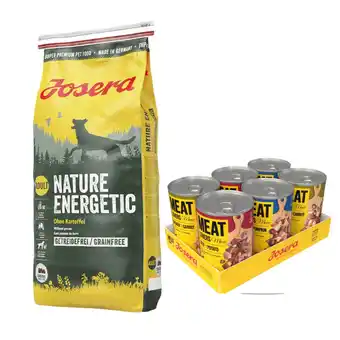 Zooplus 12,5 kg Josera droogvoer + Gratis Josera Natvoer 6 x 400g aanbieding