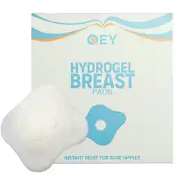 De Online Drogist Qey Hydrogel Breast Pads 12ST aanbieding